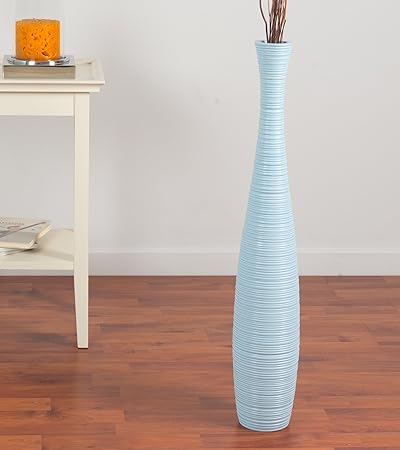Amazon Com Leewadee Tall Big Floor Standing Vase For Home Decor
