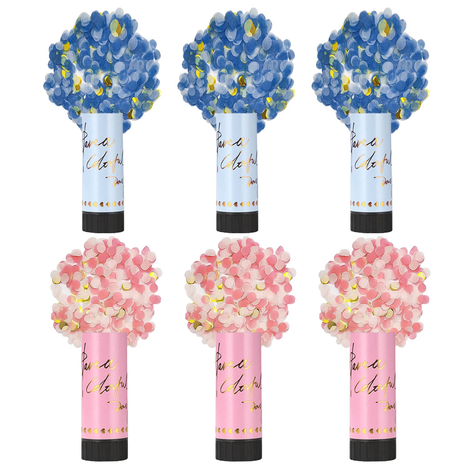 6 Pieces Of Confetti Salute, Party Fireworks, Confetti, Wedding Confetti, Party Supplies