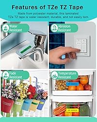 Anycolor 6 Pack Compatible with Brother P Touch