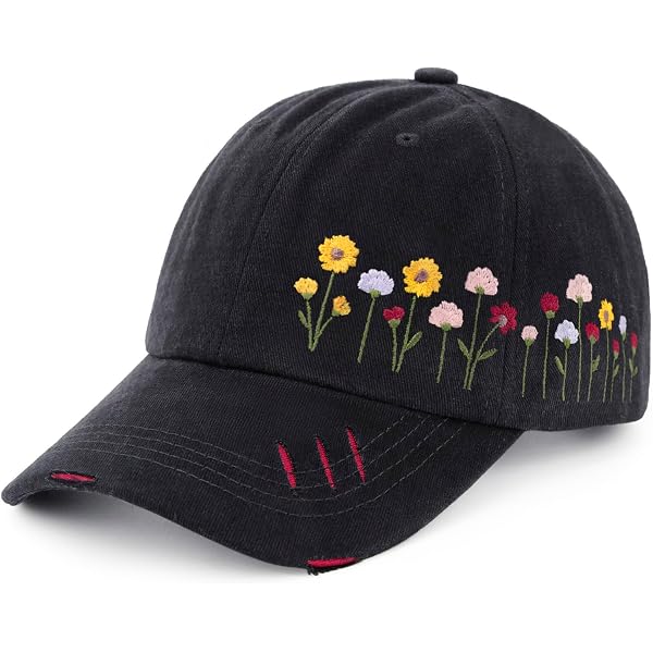 Amazon.com: Unique Hand Embroidered Floral Flower Design  display picture 1