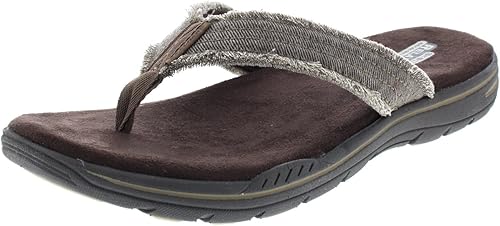 skechers mens flip flops amazon