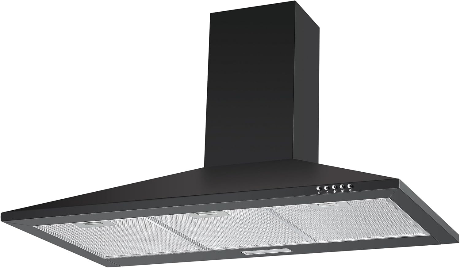 Cookology 100cm Wall Mounted Extractor Fan Black 100cm Unbranded Chimney Cooker Hood Amazon