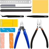 Yauhar 15Pcs Modeler Basic Tools for Gundam, Hobby Building Tools Kit for Model Building Repairing and Fixing