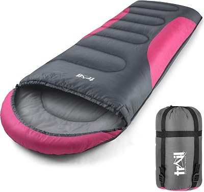 Trail Outdoor Leisure Trail Envelope Sleeping Bag Snug Hood 3 Season 1.3kg
