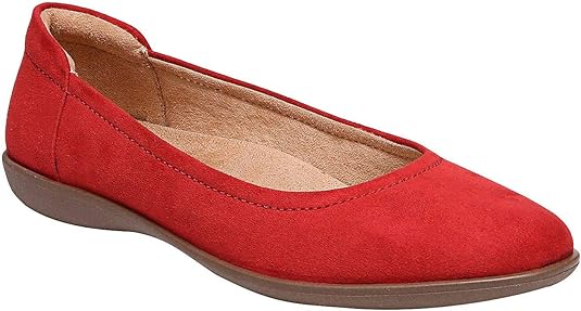naturalizer flexy flats red