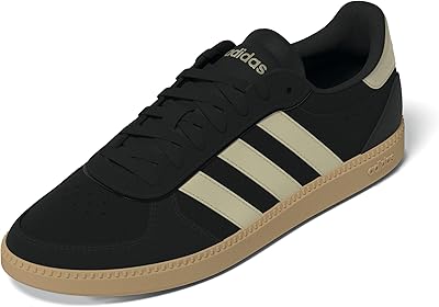 Adidas Damen BREAKNET Sleek Shoes, core Black/Cyber met./Gum 3, 44 EU