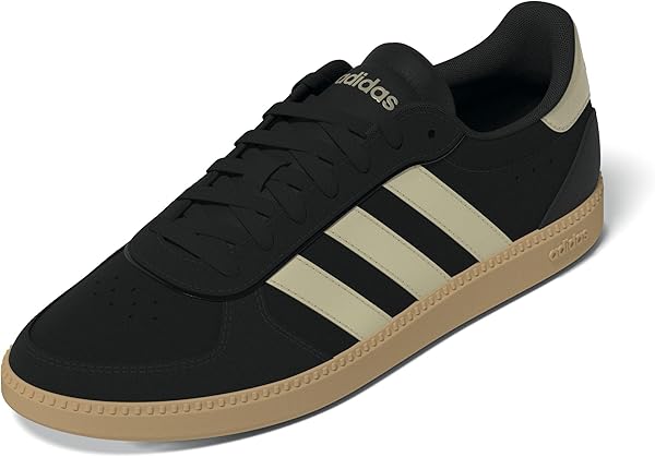 Adidas Damen BREAKNET Sleek Shoes, core Black/Cyber met./Gum 3, 44 EU