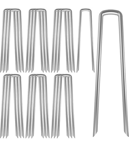 Lot De 120 Piquets De Tente Galvanisés De 25,4 Cm De Calibre