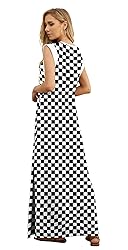 GRECERELLE Womens Summer Casual Round Neck Split