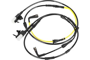 X AUTOHAUX Pair T4A3467 Front T4A3216 Rear Brake Pad Electronic Wear Sensor for Jaguar F-Pace 2017-2020