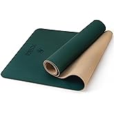 Vesstra Premium Yoga Mat – Sweat-Activated Non-Slip PU Grip I Natural Rubber Base I 4mm for Yoga, Pilates & Workouts