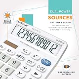 CATIGA CD-2776 Premium 12-Digit Desktop Calculator 5-Inch LCD Dual Power view 4