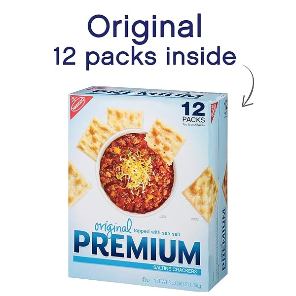 NABISCO ORIGINAL PREMIUM SALTINE CRACKERS, 48 OZ
