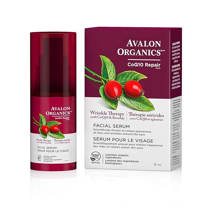 avalon organics wrinkle therapy facial serum