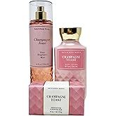 CHAMPAGNE TOAST - Includes Fine Fragrance Mist, Body Lotion and Shea Butter Cleansing Bar - FULL SIZE