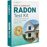 empowerDX Radon Test Kit, EPA Listed, NPPR Certified, Check Radon Gas Levels in Your Home, Results Within 3-5 Days