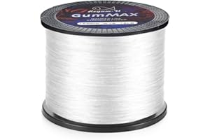 Regum-U GumMAX 545/1093/1640yds 5-100LB 8X Braided Fishing Line Abrasion Resistant Superline Zero Stretch & Smaller Diameter Confuse & Never Fade in Saltwater and Freshwater