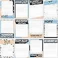 Funny Notepads with Sayings Sticky Funny Office Supplies to Do List Sarcastic Work Notepad Assorted Notepad for Workers, 12 Designs, 3 x 3.93 Inch(Retro Style)