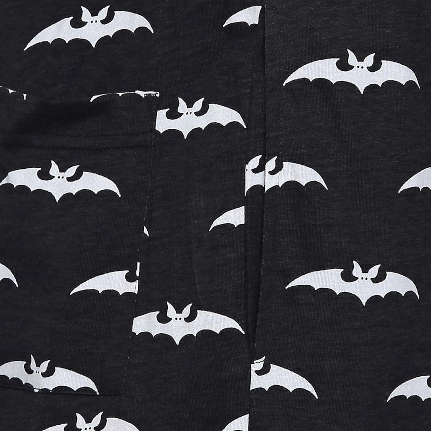 the bats mens cotton pajama set