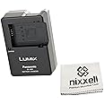 Lumix Charger for Panasonic DMW-BMB9 DMW-BMB9PP Batteries & DC-FZ80, DC-FZ80D, DMC-FZ40K, DMC-FZ45K, DMC-FZ47K, DMC-FZ48K, DMC-FZ60, DMC-FZ70, DMC-FZ100, DMC-FZ150 Cameras
