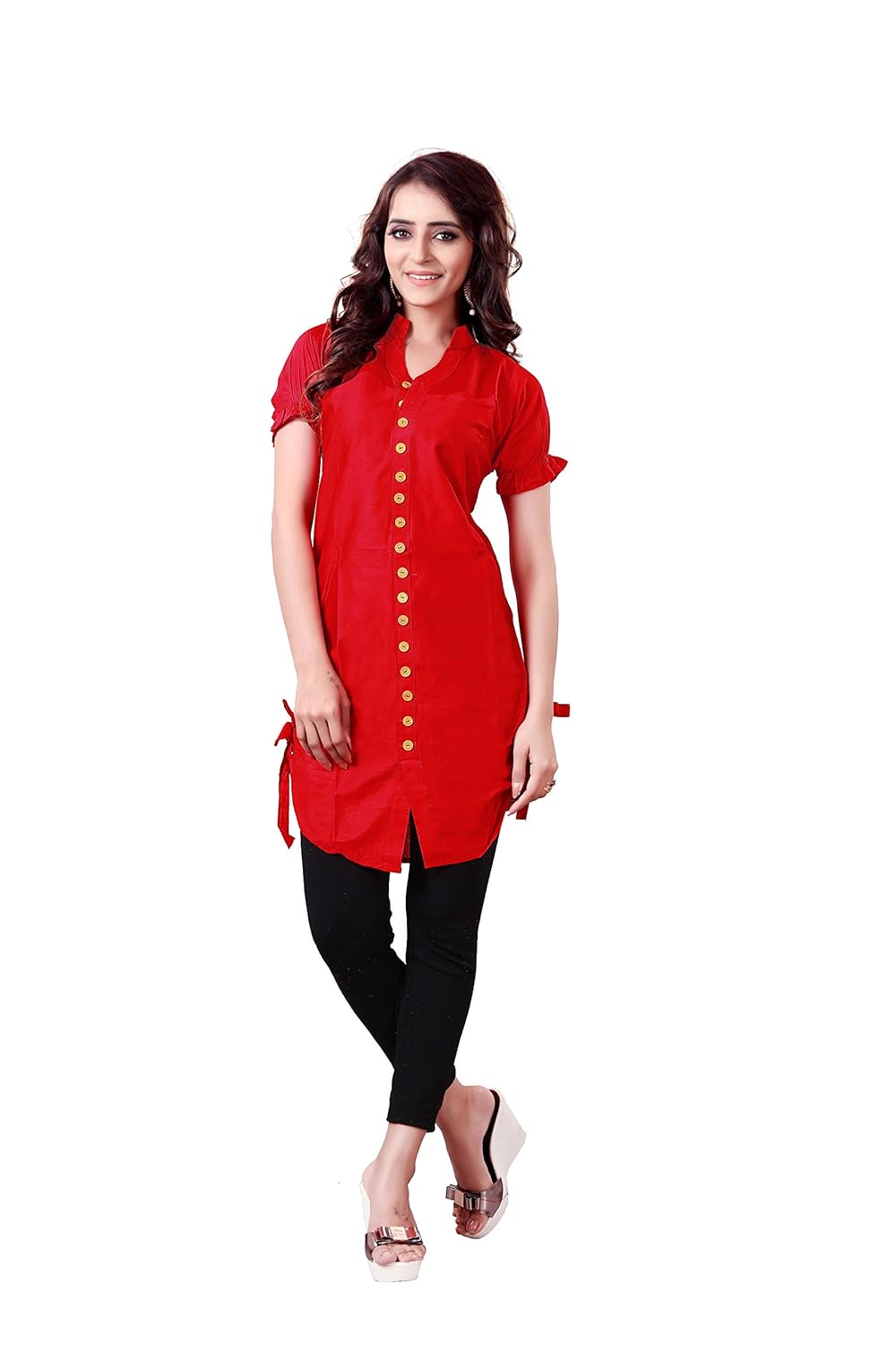 regent fashion cotton shirt kurti & kurta full stitch(m,l,xl,xxl)