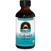 Source Naturals, Wellness, Colloidal Silver - 4 Fluid oz. | 45 PPM | Supports Physical Well Being