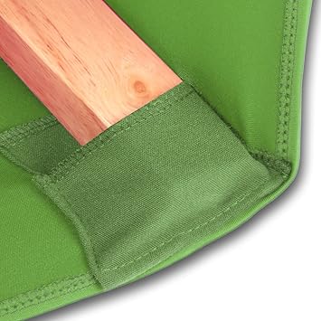 Grafenstayn Stretch Chair Cover Henry For Round And Angled Backrest Bi Elastic Fit With Oeko Tex Seal Standard 100 Tested Trust Green