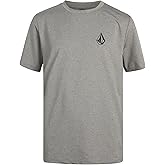 Volcom Boys Swim Shirt - Short Sleeve Rash Guard for Boys UPF 50+ Quick Dry Kids Swimwear Sun Protection Shirt for Summer