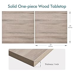 Kaboon 24 x 24 inches Table Top Pack of 2, Squre