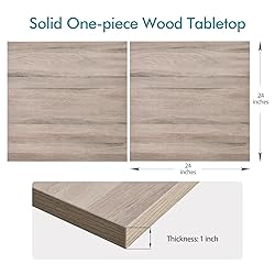 Kaboon 24 x 24 inches Table Top Pack of 2, Squre