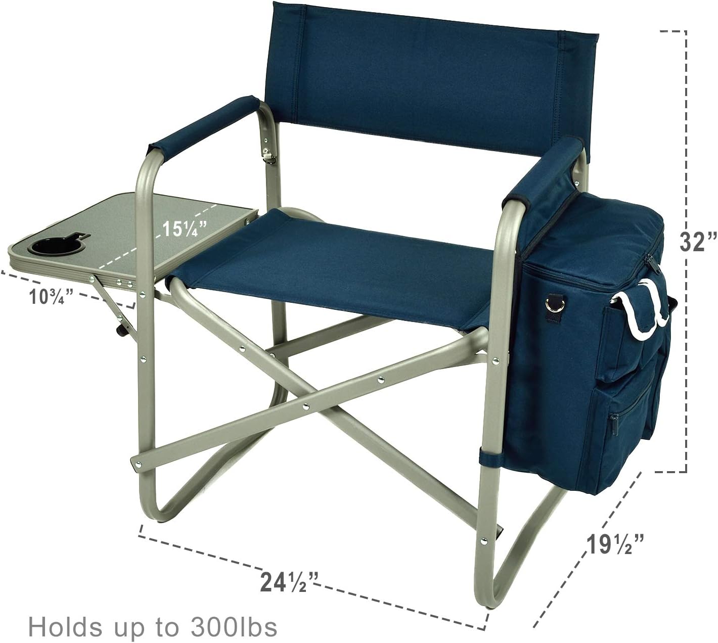 Picnic at Ascot Original Extra Wide Portable Folding Sports Chair- Designed & Quality Checked in the USA: Kitchen & Dining