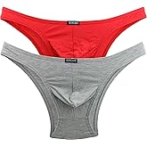 iKingsky Men's Cheeky Underwear Mens Bikini Panties Sexy Branzilian Back Briefs