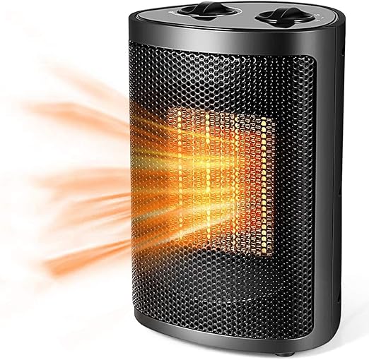 Amazon Com Space Heater 1500w 750w Portable Electric Space Heater Ceramic Heater With Thermostat Multi Protection System Fast Heat In 3s Electric Space Heaters For Home Dorm Office Desktop Kitchen Dining