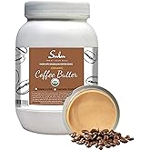 3 LBS Coffee Bean Butter- USDA Certified Organic Cold Pressed Unrefined from Brazilian Coffee Beans