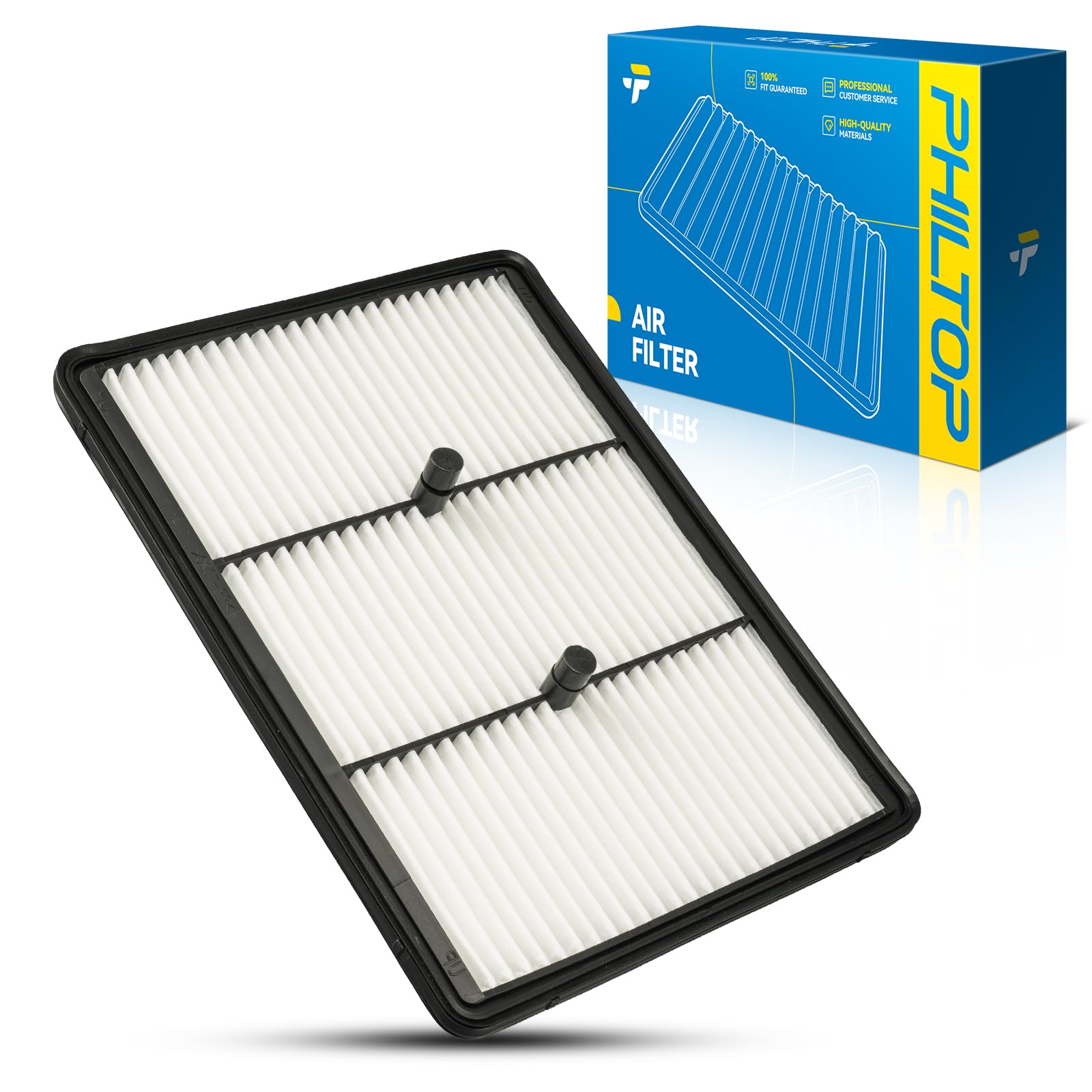 Photo 1 of PHILTOP Engine air filter CA12841 Replacement for 2017-2024 Hyundai Ioniq & Kia Niro, L4 1.6L