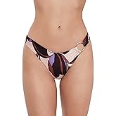 Steve Madden Womens Scoop Hipster Bikini Bottom with Cheeky Coverage