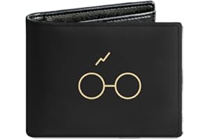WRIGAEL Credit Card Holder Wallet Rfid Blocking Kids Boys Bifold Teen Cool Cute for Cash with ID Window Cardholder Teenage Teenager, Eyeglass