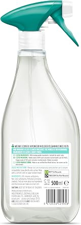 Ecover Glass Cleaner Spray 500ml Window & Stainless Steel Fresh Green Tea view 2