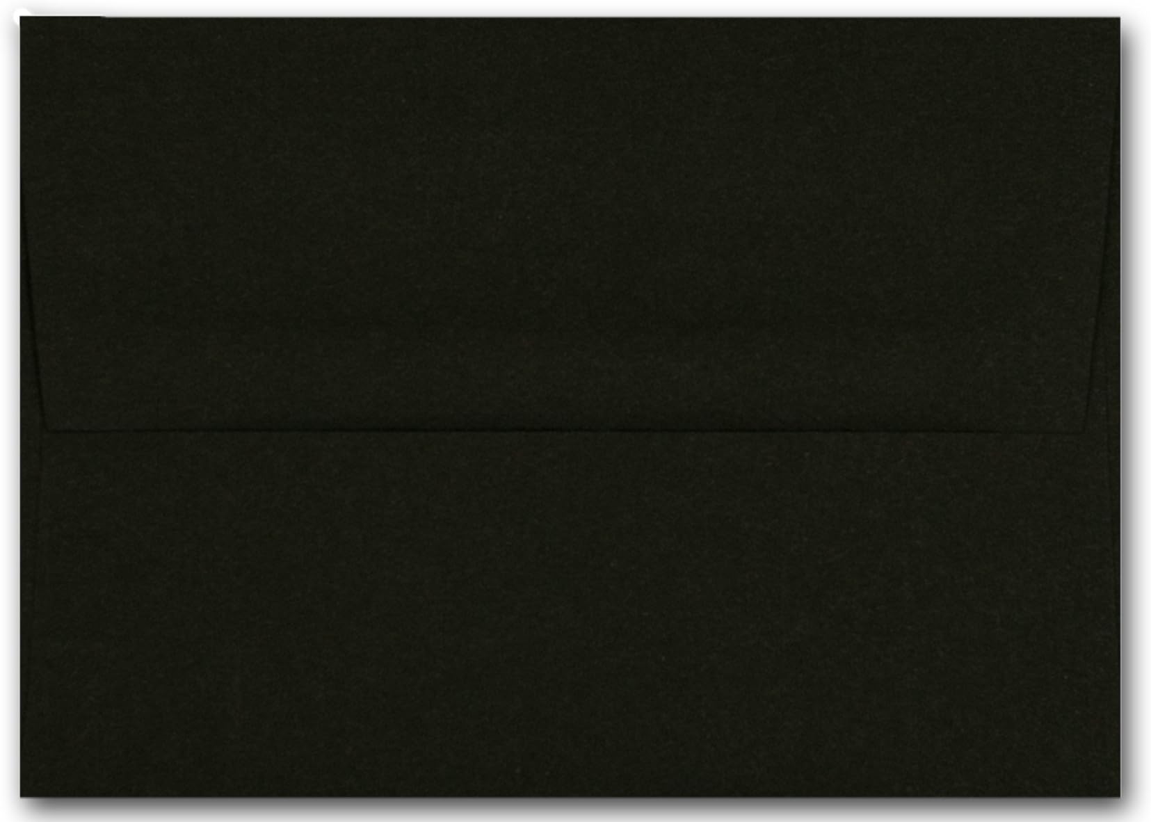 Premium Vibrant Blank Matte A-9 Envelopes - 25 Pack - Great for Stationery, Greeting Cards, Events, Mailings, Business, Etc. (Black Licorice, 250 Pack)