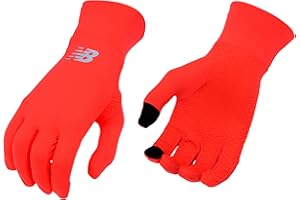 New Balance Lightweight Running Gloves, Dragonfly, Medium