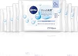 Nivea MicellAIR SKIN BREATHE Cleansing Wipes 6 Pack Vitamin E Face Make-Up view 1