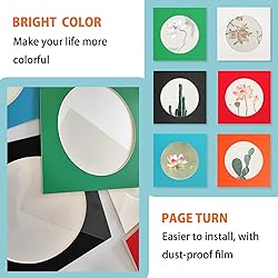 YIYINOE 6x6 Picture Frame Set of 6,Paper Photos