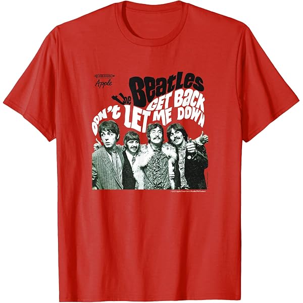 The Beatles Penny Lane Slim Fit T-Shirt For Men - Super Soft Music Tee With Back Print - View #2