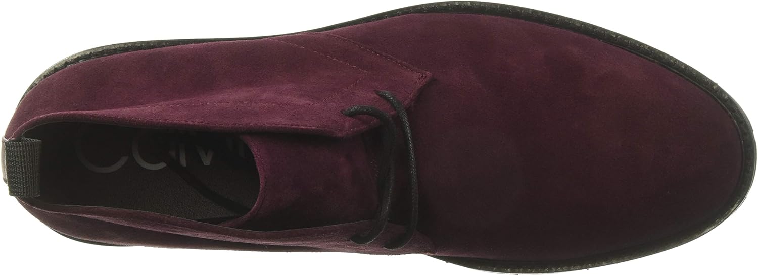 calvin klein men's ultan suede chukka boots