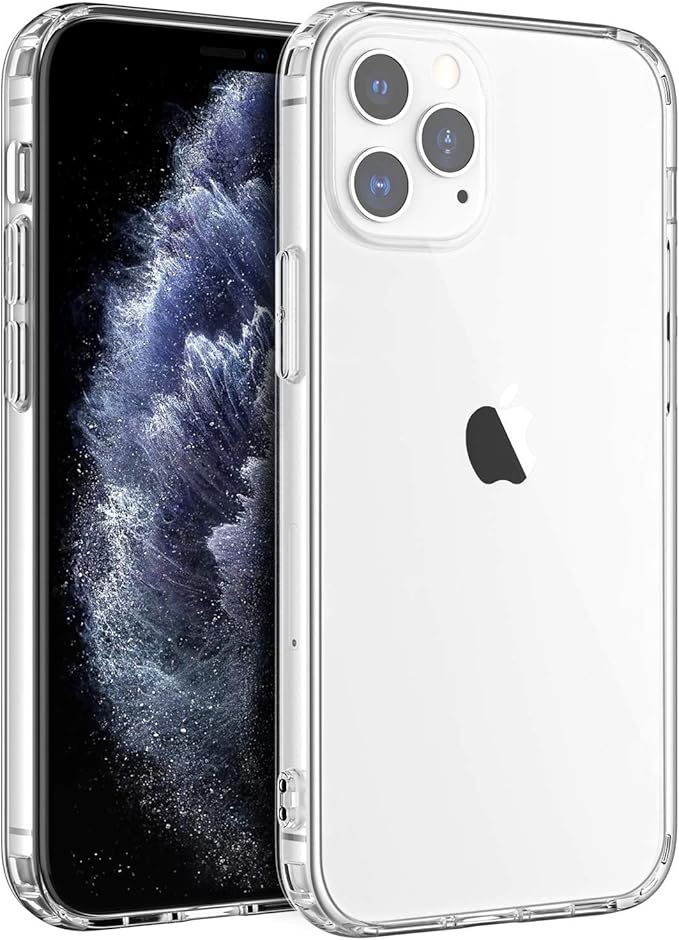 Shamo S Compatible With Iphone 12 Pro Max Case Clear Iphone 12 Pro Max Cases Shockproof With Tpu Silicone Bumpers Anti Scratch Cover Transparent Hd Clear Amazon Co Uk Electronics