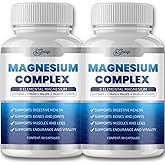 Guliqi 8-in-1 Magnesium Complex Supplement - 1000mg | High Absorption | Vegan, Non-GMO | 90 Capsules (2)