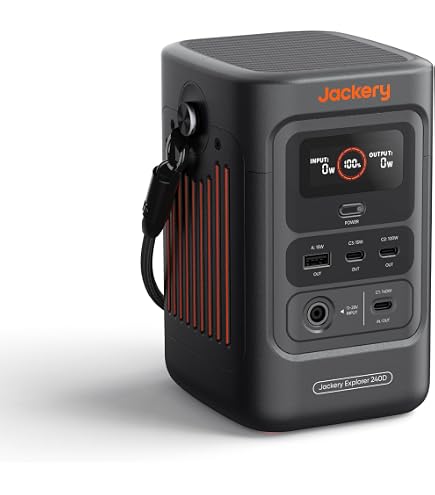 Amazon.com: Jackery 102W GaN 3-Port Fast Charger, Dual 100W USB-C