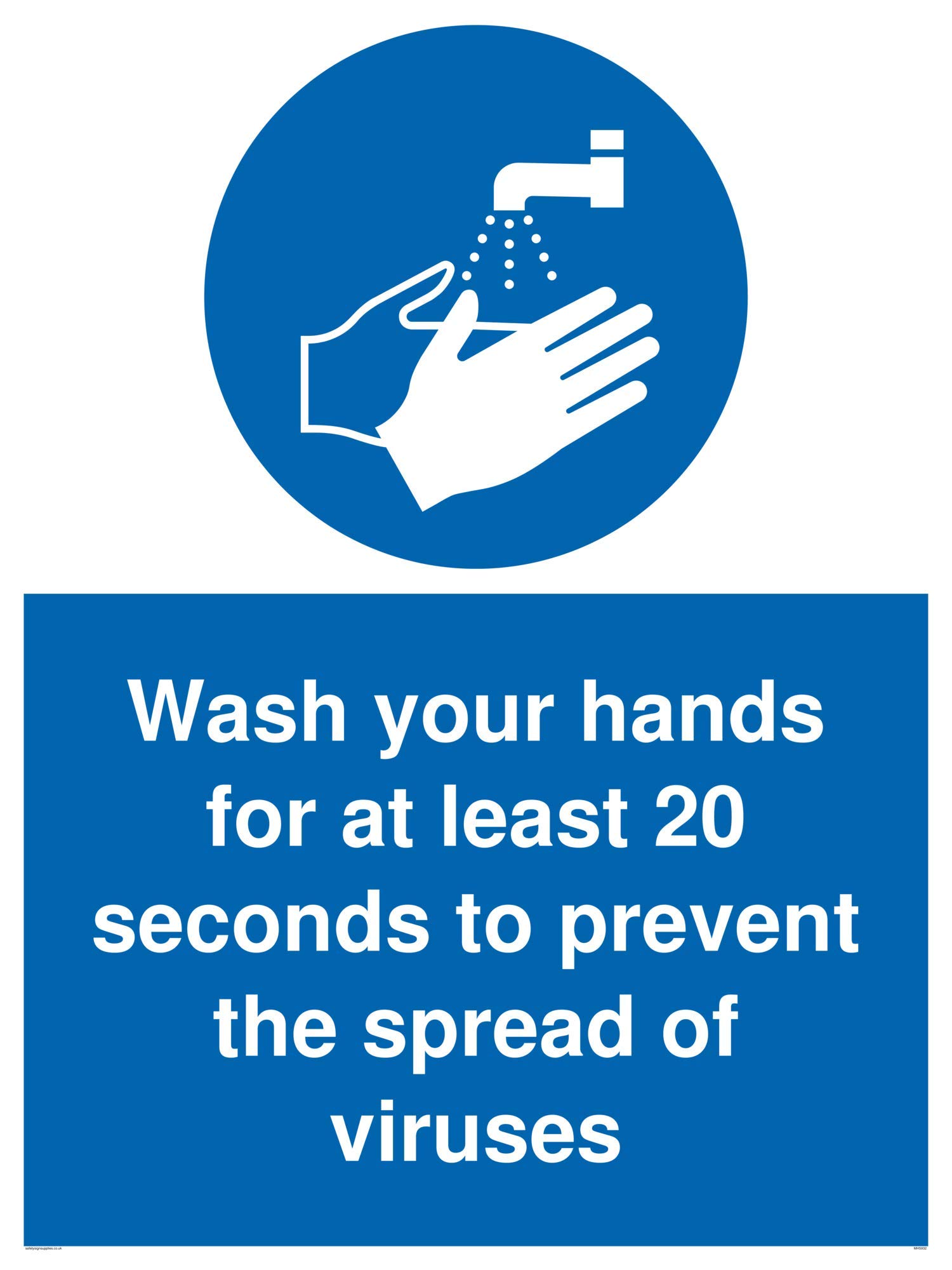 Please use hand sanitiser sign - Correx Corrugated Plastic 5mm
