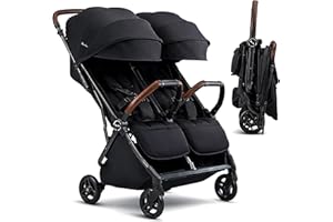 Silver Cross Jet Double - Carries Two Passengers with Ease, Each Seat Holds up to 50 lbs., Super Lightweight with Slimline De