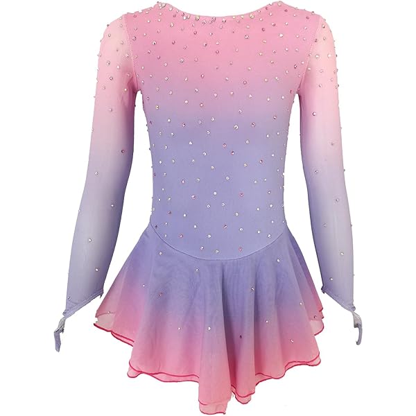 Mondor Born To Skate Glitter Figure Skating Dress 2711 - Black/Silver